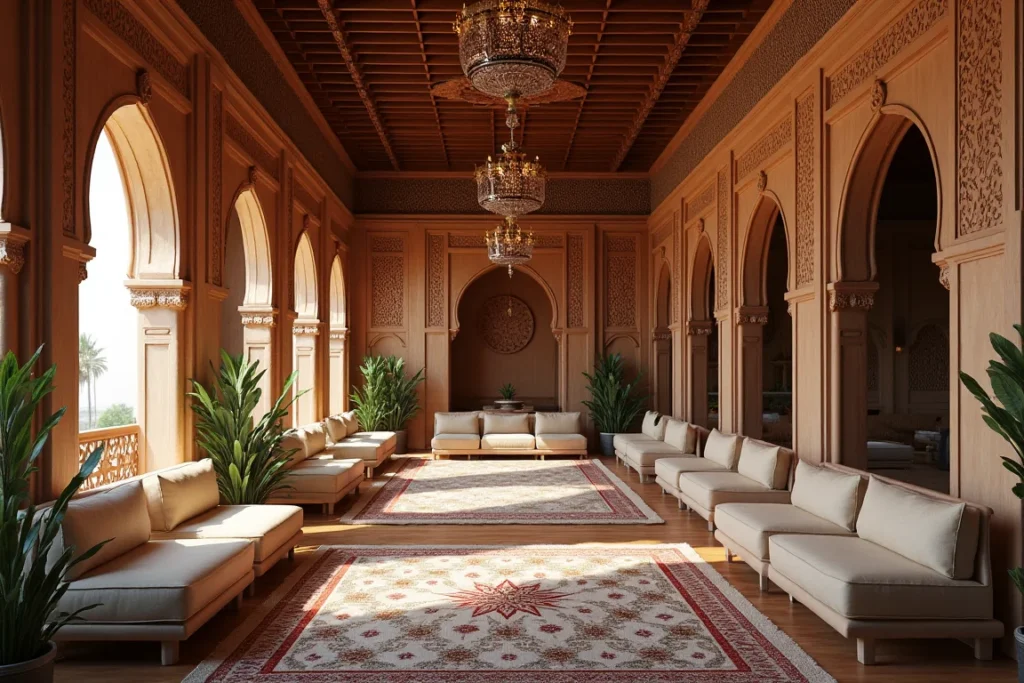 بناء الملاحق والمجالس في المنطقة الشرقية